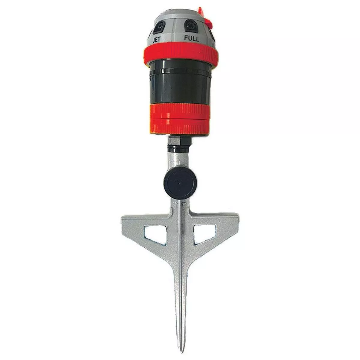 6-Pattern Rotary Sprinkler On Spike Red