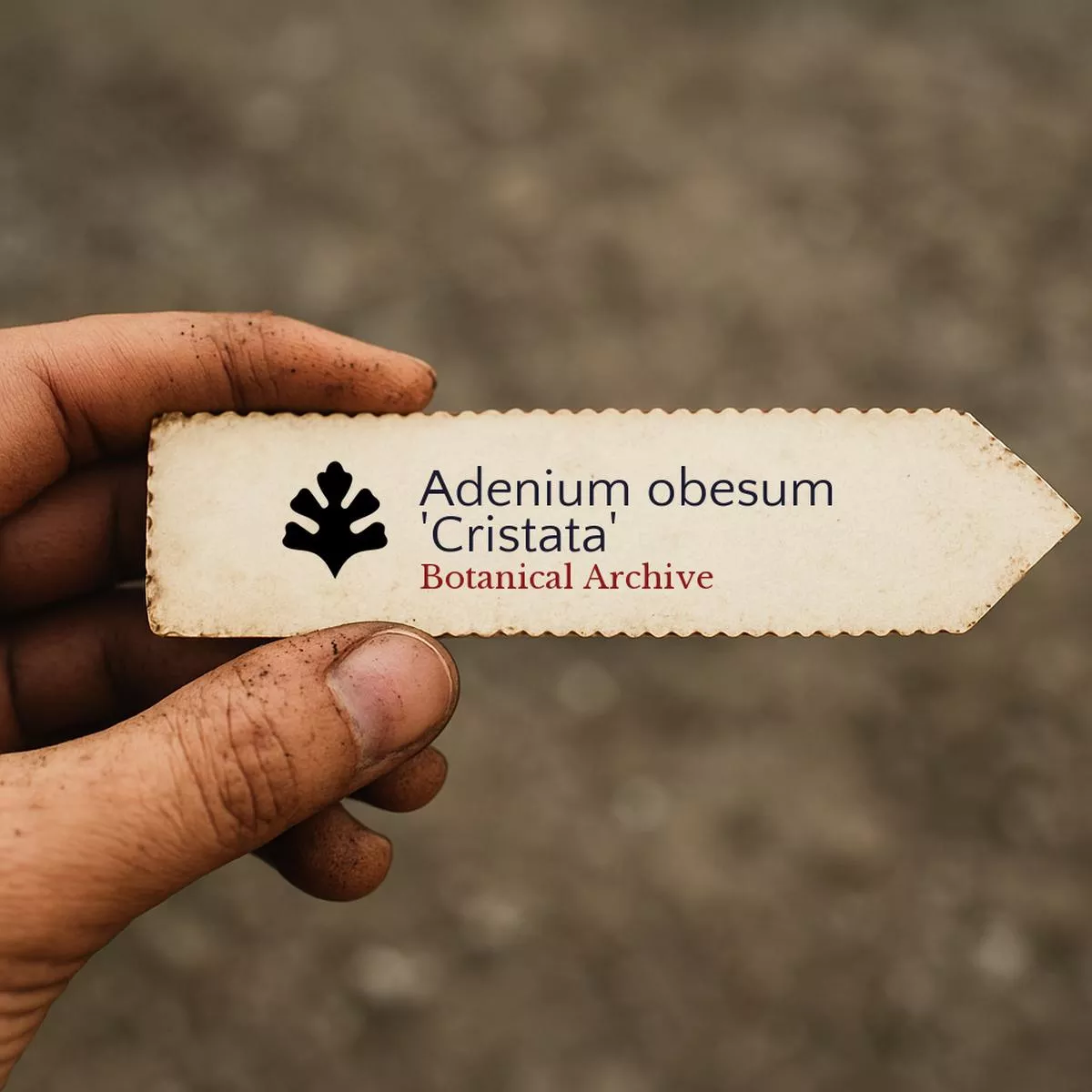 Adenium obesum’Cristata ’ SEEDS