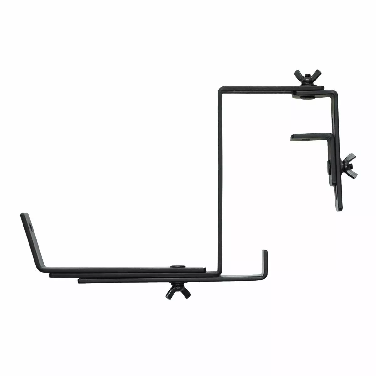 Adjustable Railing Flower Box Bracket
