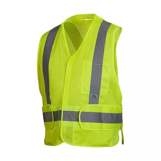 Ansi Ii Safety Vest Yellow Medium – X-Large