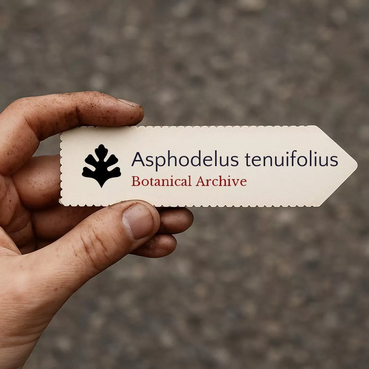 Asphodelus tenuifolius SEEDS