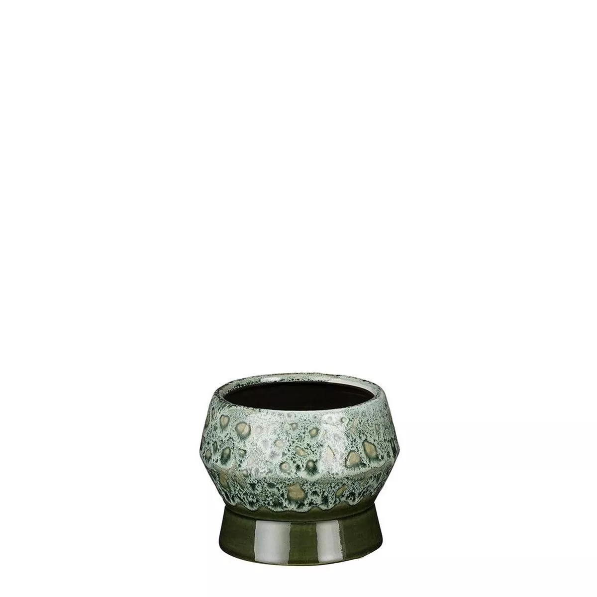 Astana Ceramic Pot Dark Green