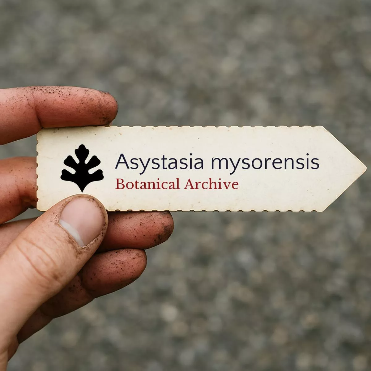 Asystasia mysorensis SEEDS
