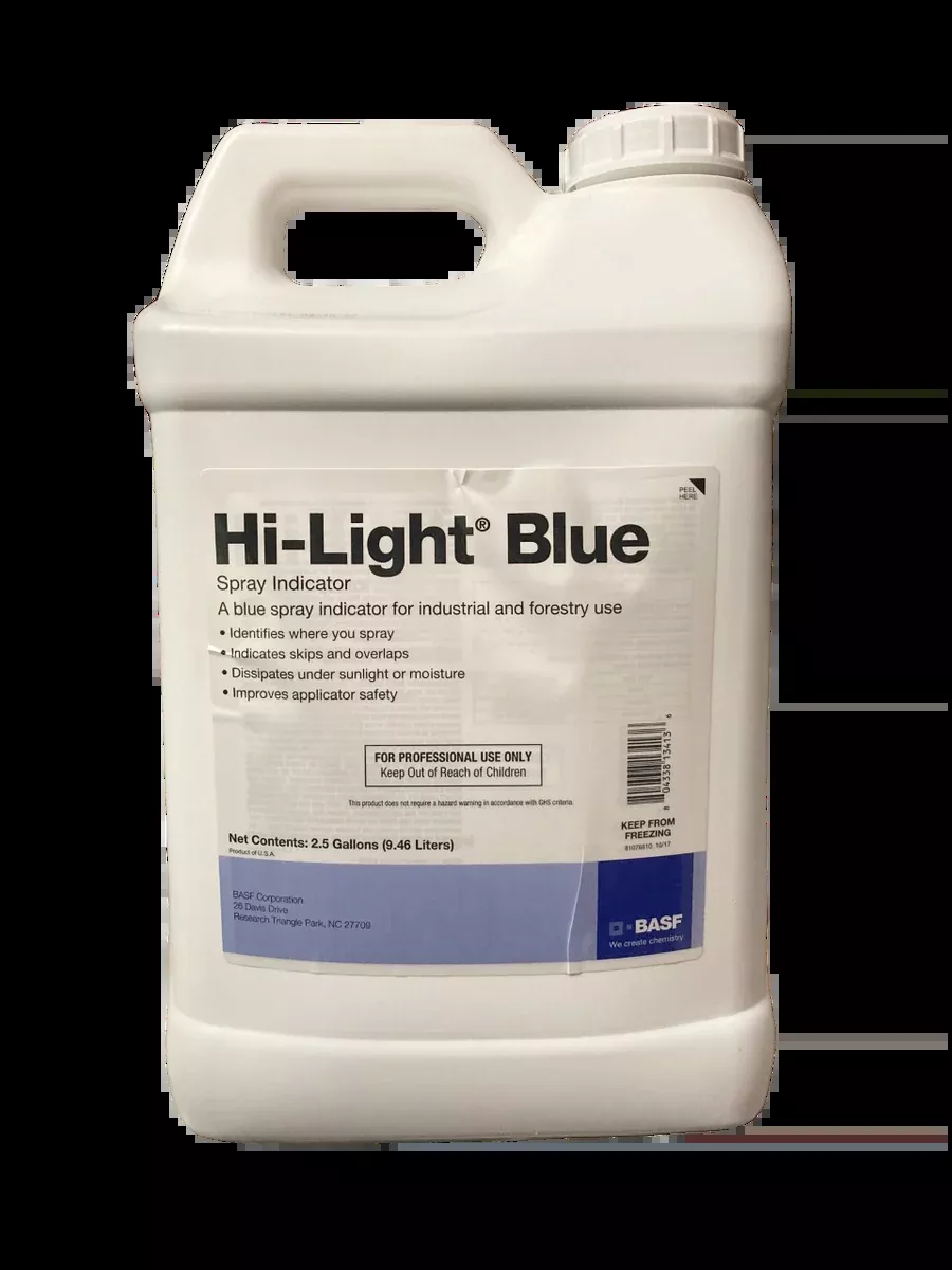 BASF - Hi-Lite Blue Spray Indicator Dye - 2.5 gal