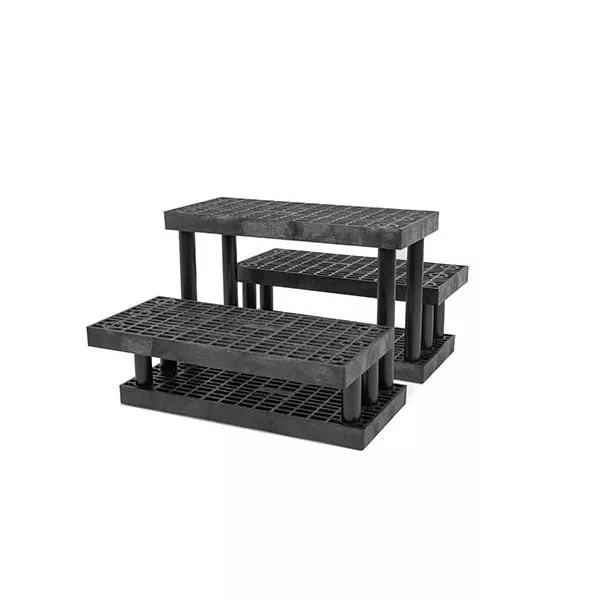 Benchmaster™ Three Step Pyramid Display