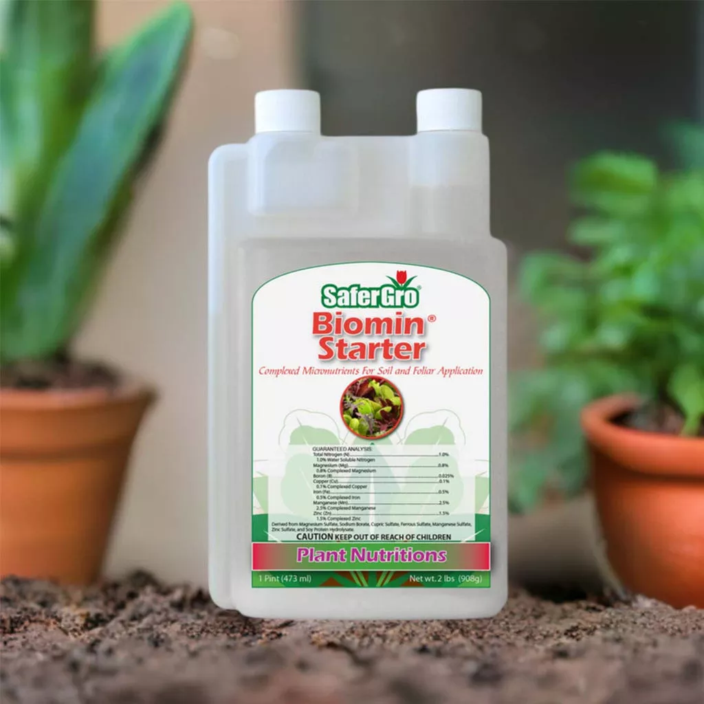 Biomin Starter | Complexed Nutrients | SaferGro – Pint