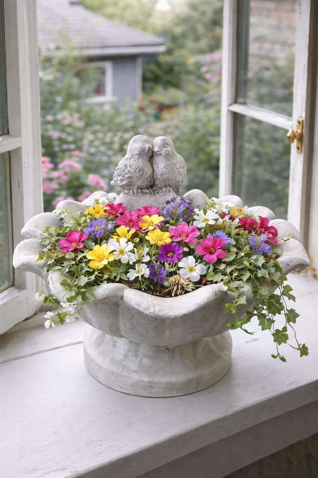 Bird Pedestal Bedbath Bowl