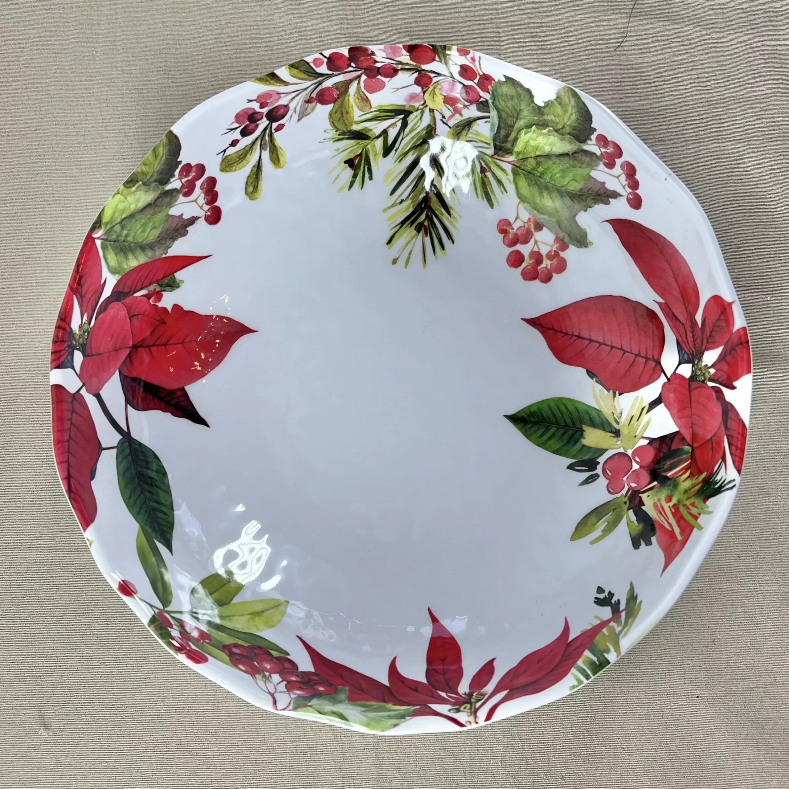 Bistro Bowl - Poinsettia