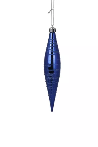 Blue 6" Finial Drop - Shatterproof