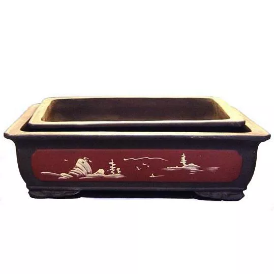 Bonsai Planter – Rectangular Shape – Set of 2