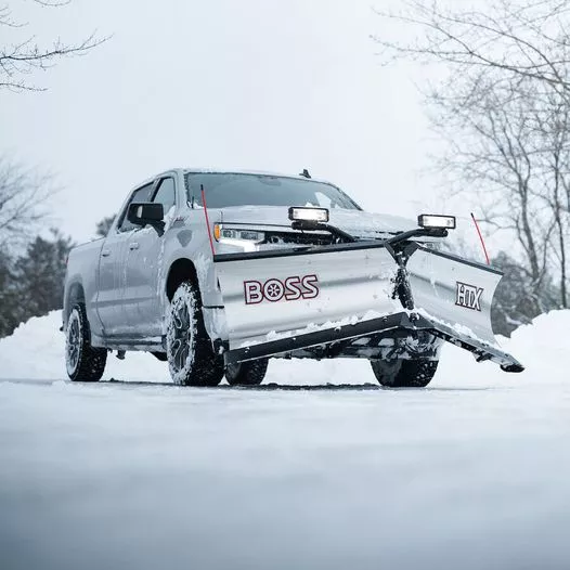 BOSS 7' 6" Stainless HTX V-Plow Snowplow