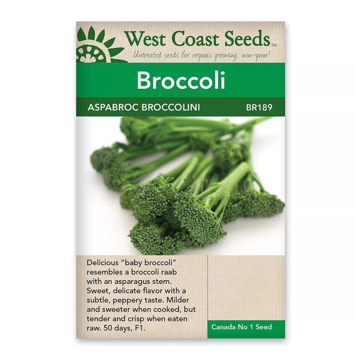 Broccoli Aspabroc (Brocollini) Seeds