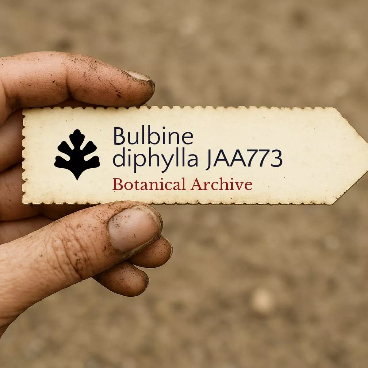 Bulbine diphylla JAA773SEEDS