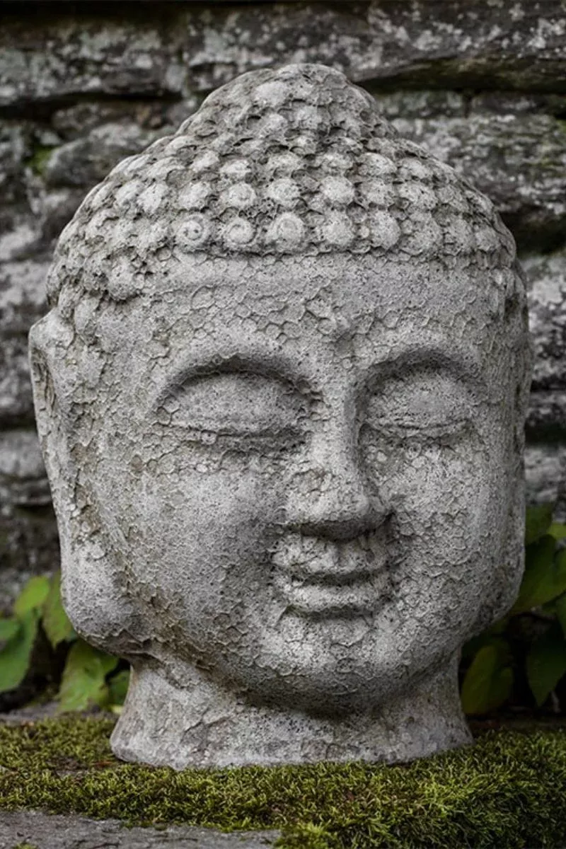 Campania Buddha Statue Small Angkor Grey