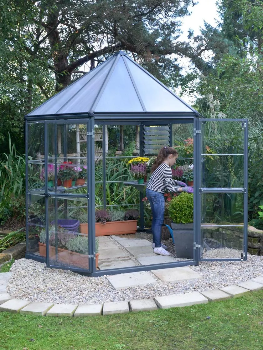 Canopia by Palram Oasis Hexagon Greenhouse
