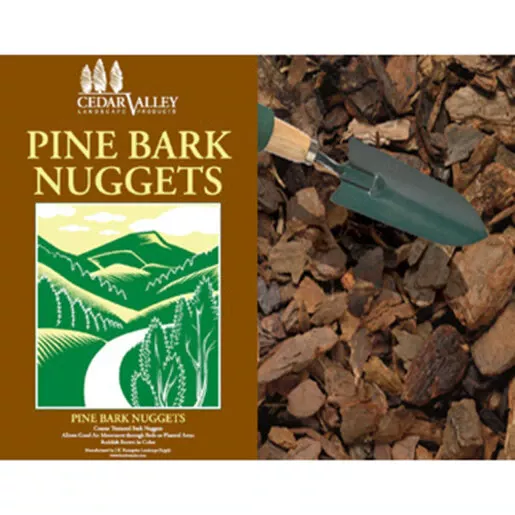 Cedar Valley Pine Bark Mini Nuggets 3 cu. ft. Bag