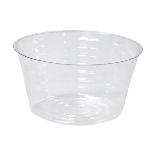 Clear Basket Liner Deep 25 Pack 8 in.