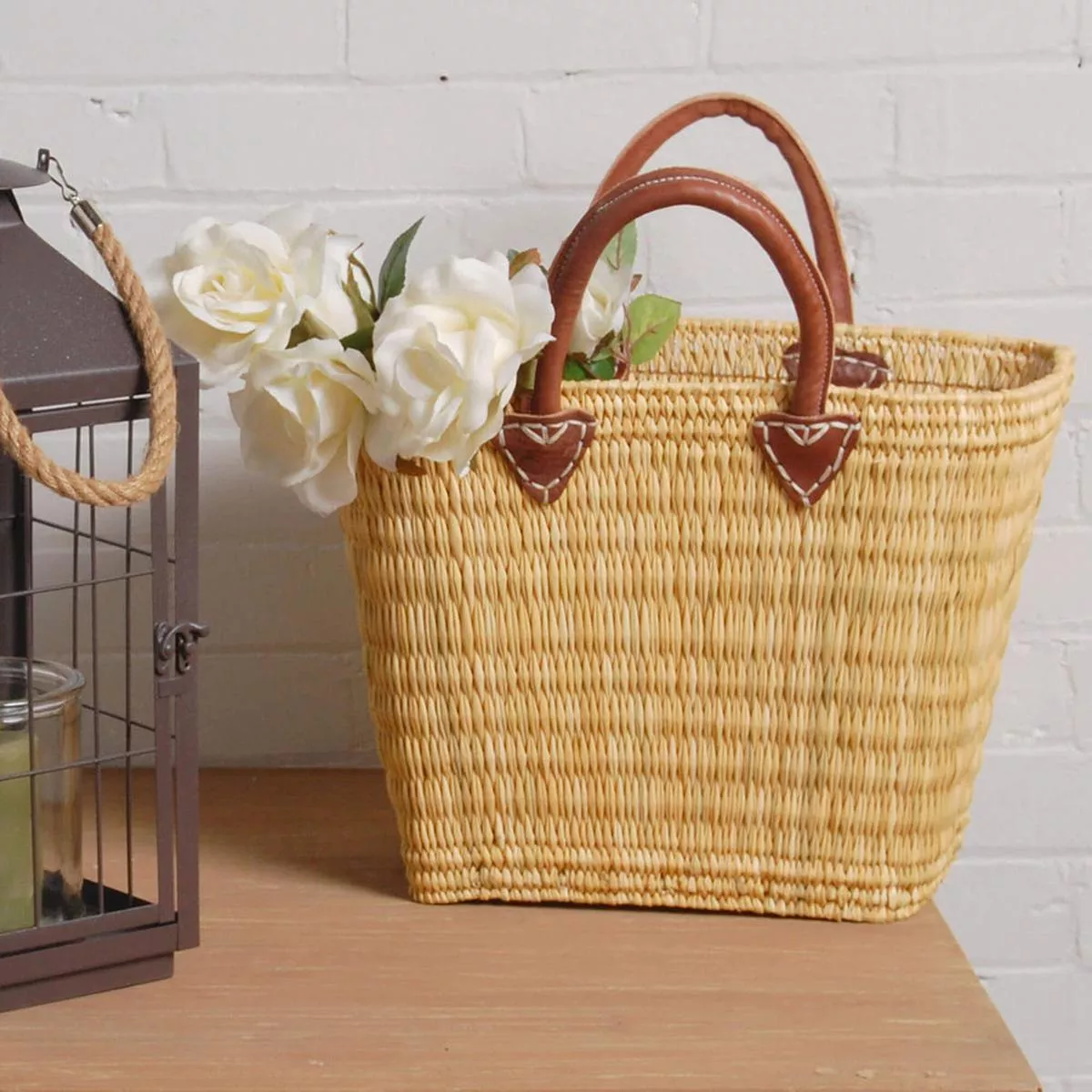 Deep Straw Market Bag