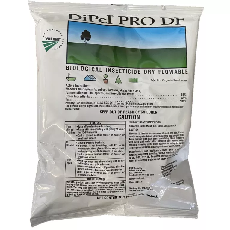 Dipel DF Biological Insecticide 1lb Bag