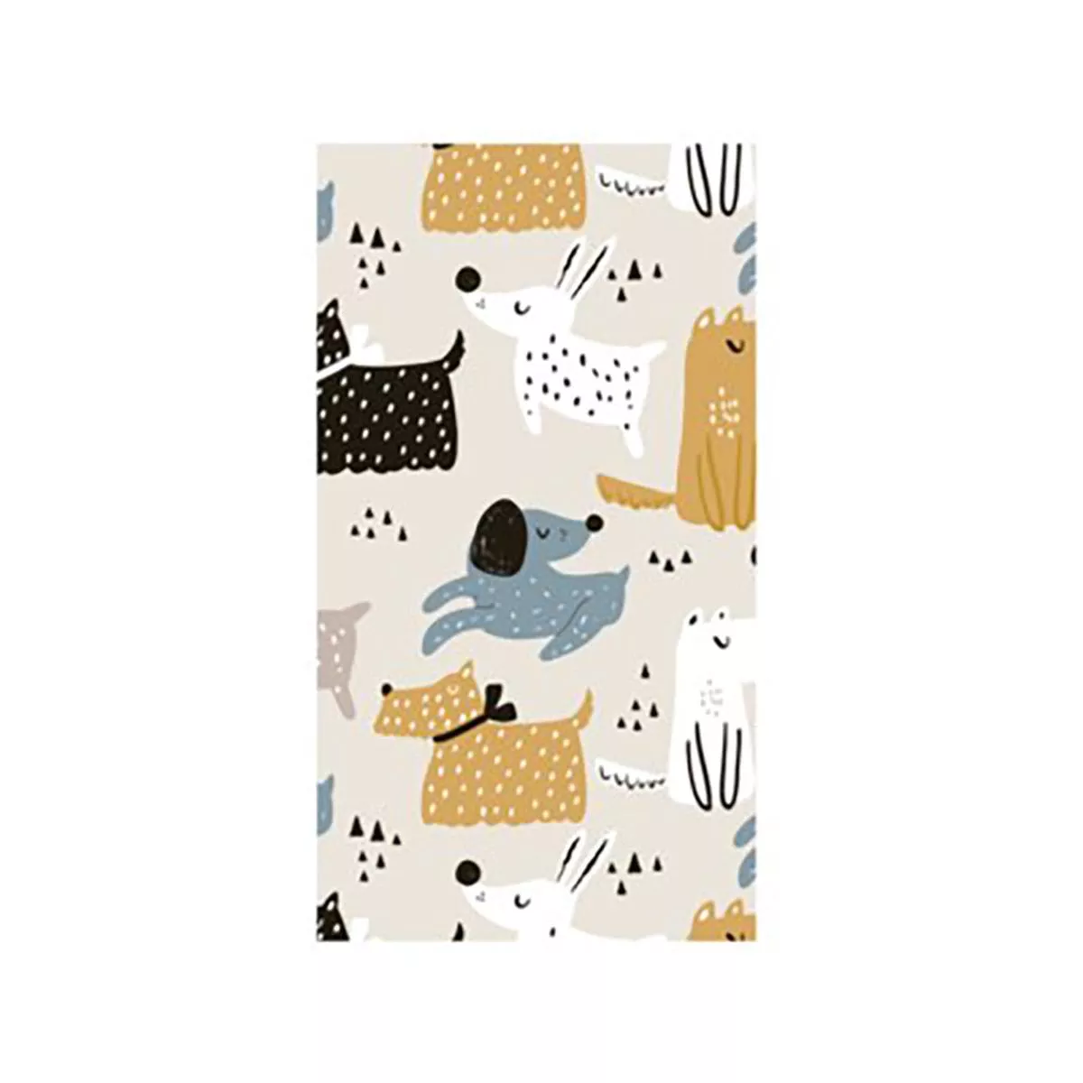 Dogs Printed Napkins
