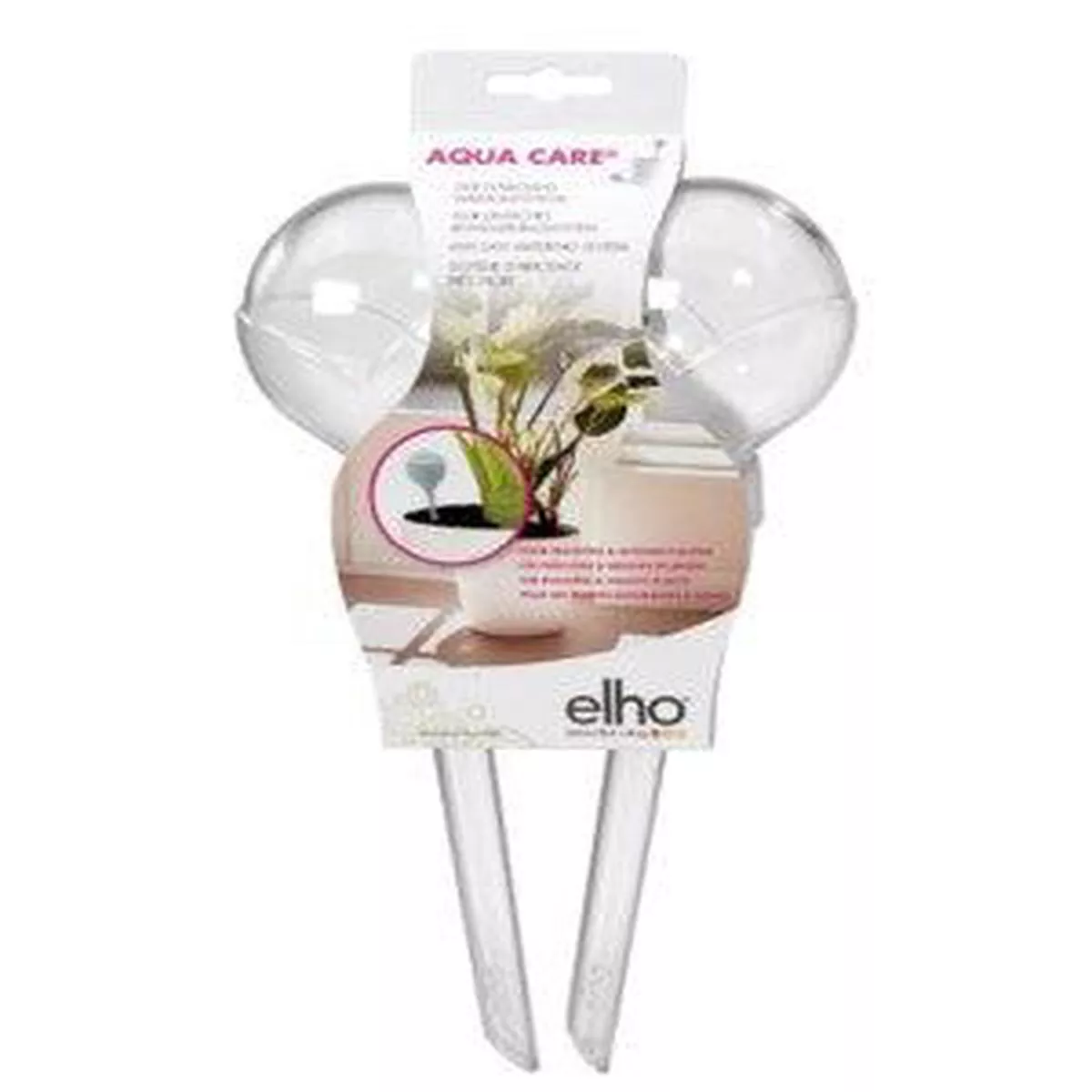 Elho Aqua Care Watering System Transparent 2Pk