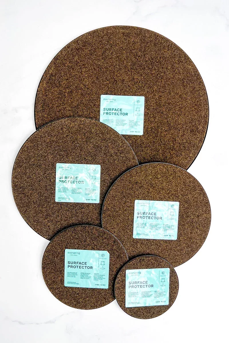 Fabric Surface Protector Plant Mat 14" Assorted