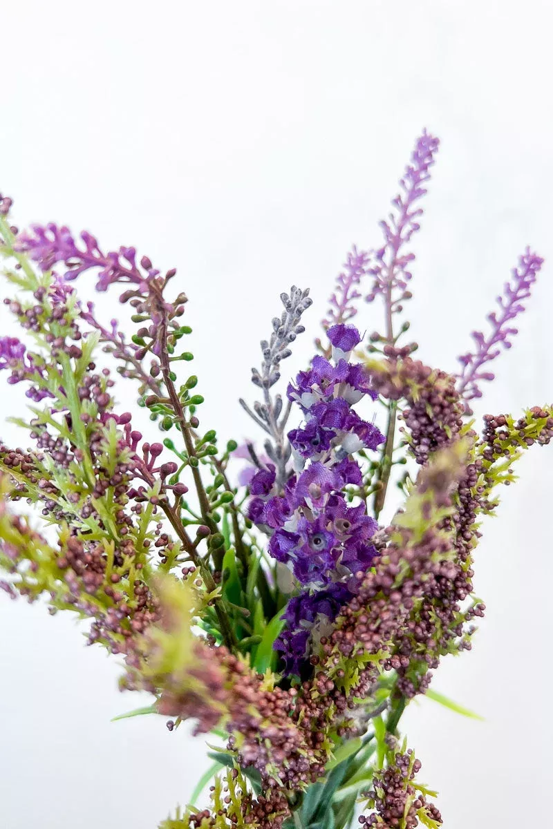 Faux Lavender Bundle 11.5" Purple