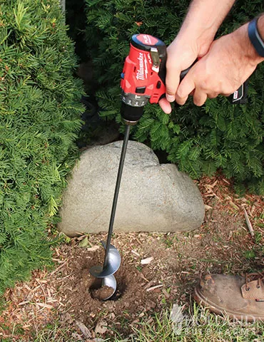 Flower Bulb Hex Drill Planter Large