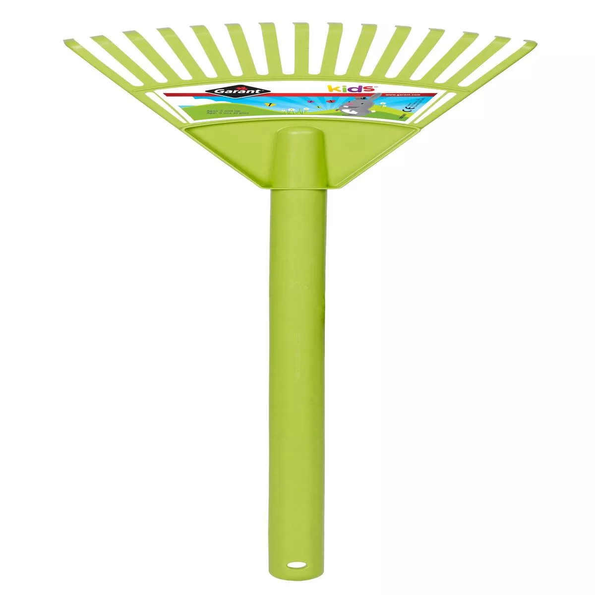 Garant Kids Lawn Rake Poly Green