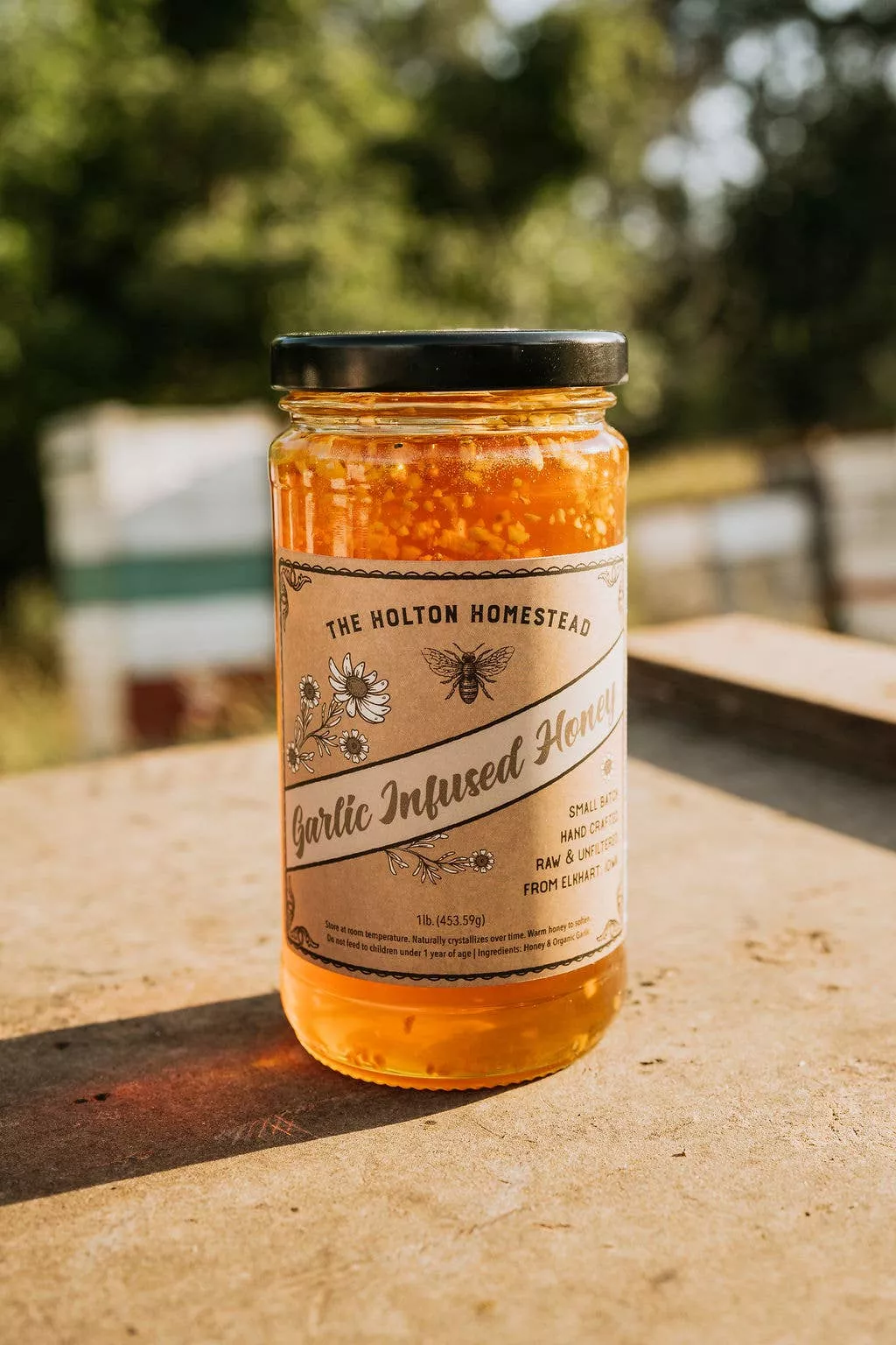 Garlic Infused Honey