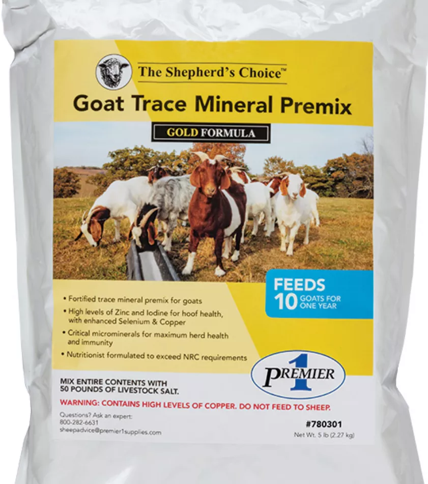 Goat Trace Mineral Premix