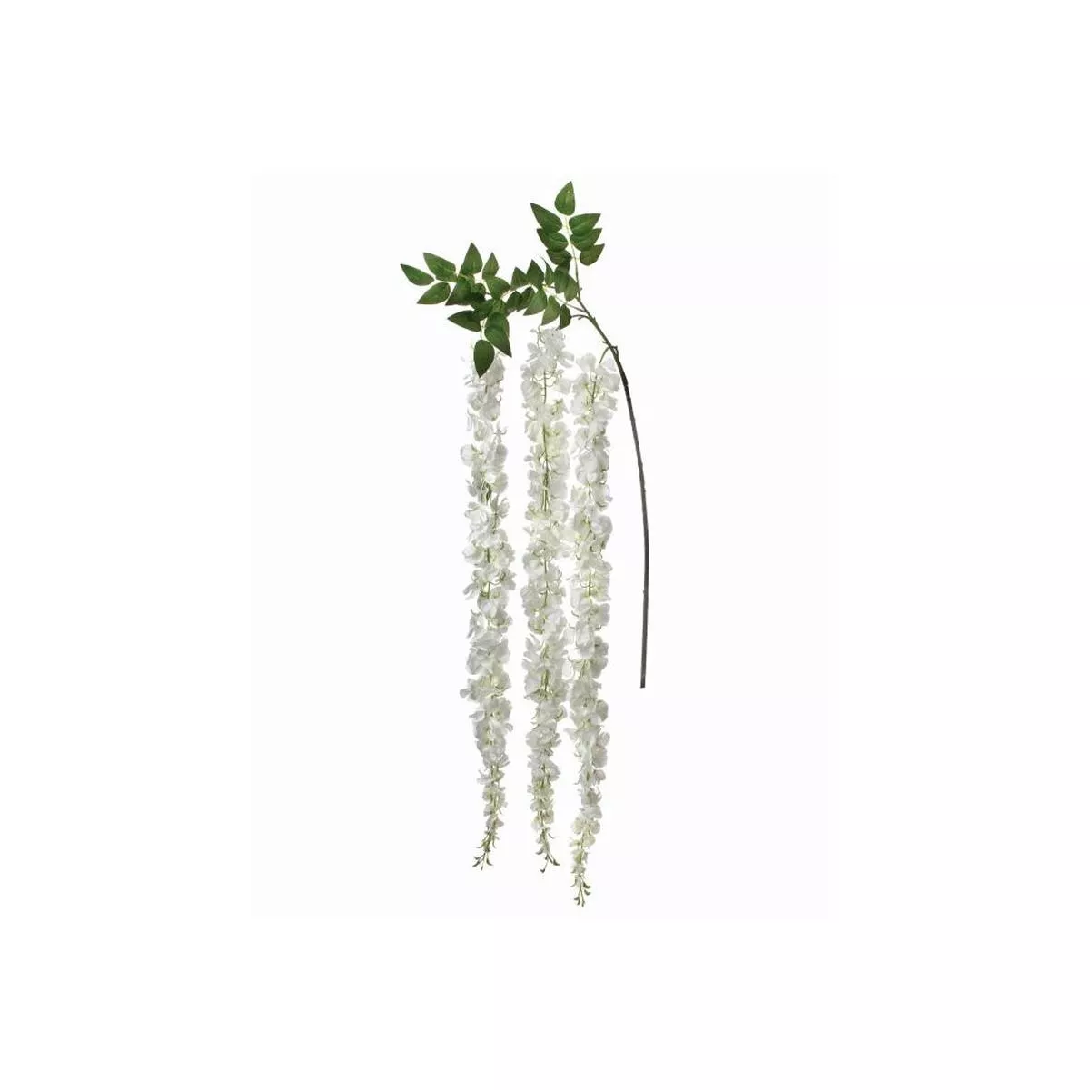 Grand Wisteria Branch 42 ” White Everlasting