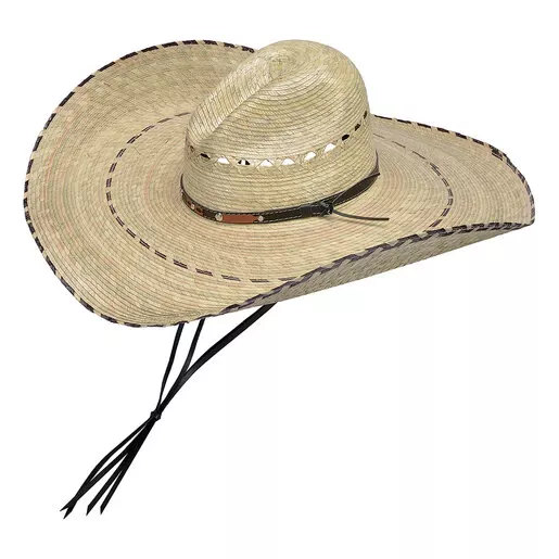 Huge Brim Sewn Palm w/ Strap