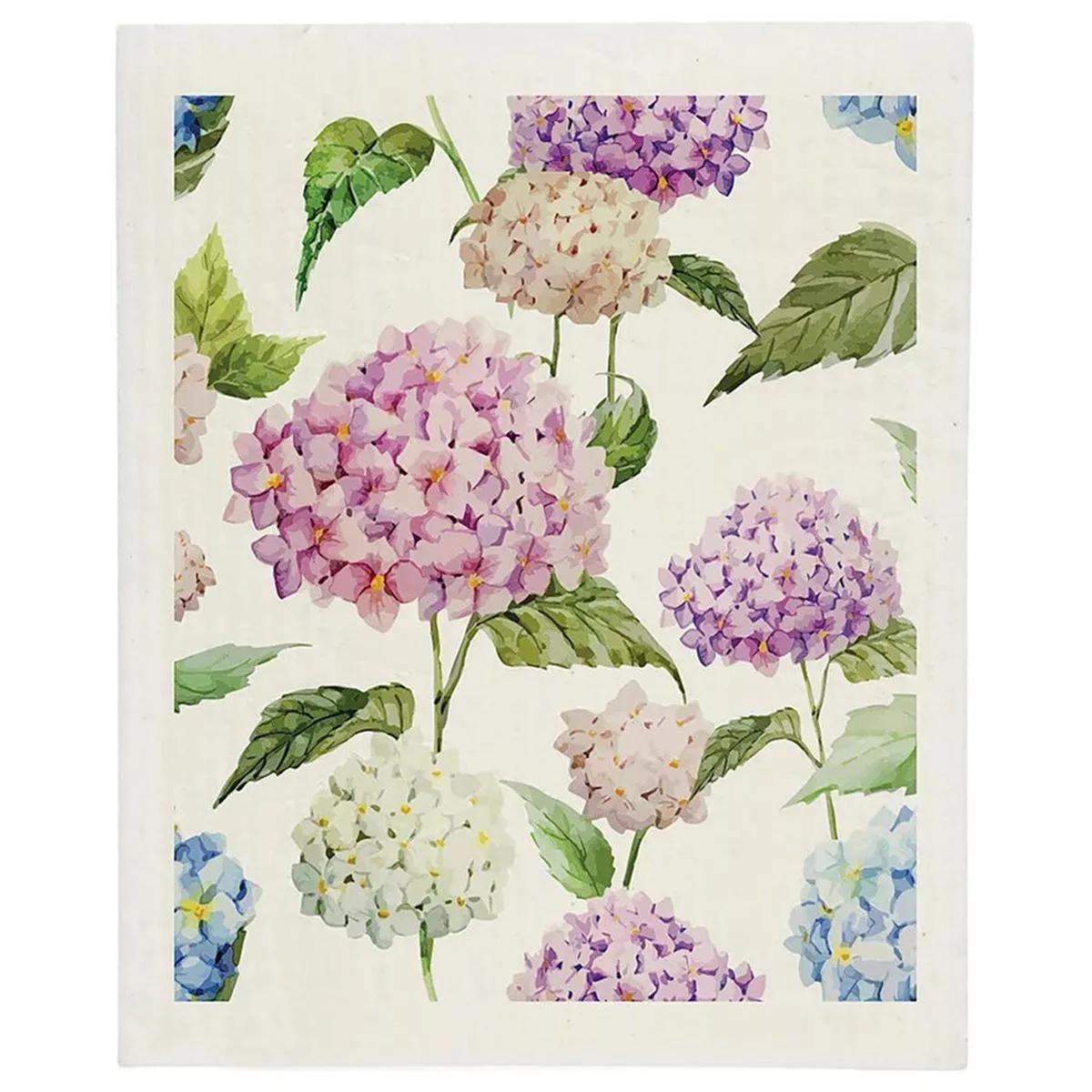Hydrangea Sponge Cloth Multi