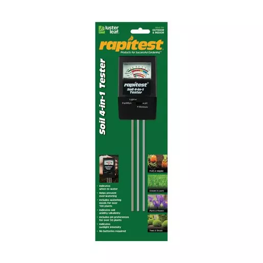 Luster Leaf Soil 4 In 1 Tester 6/case