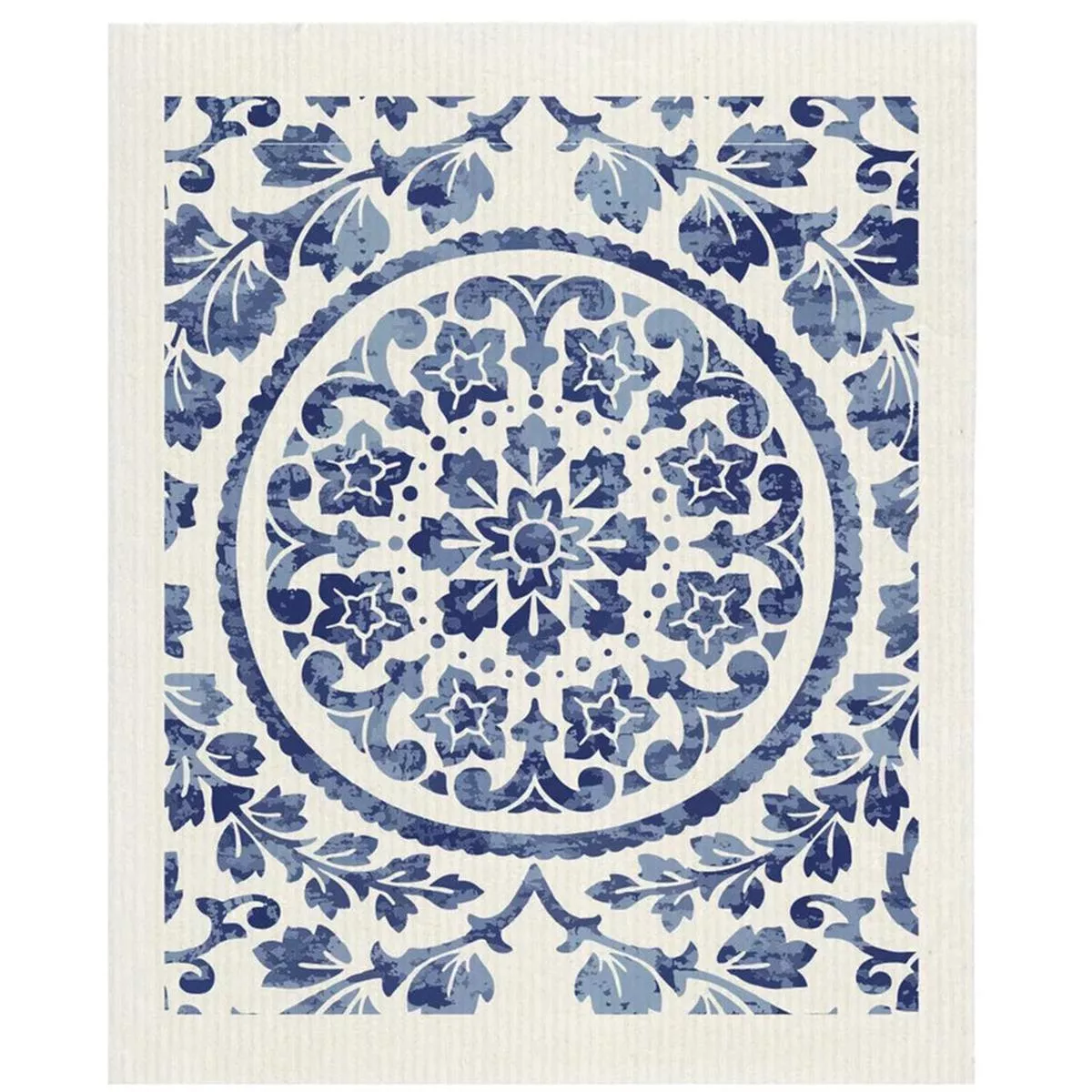 Medallion Sponge ClothBlue