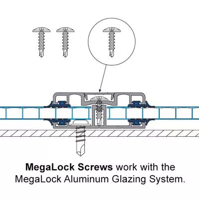 Mega Lock Screws – Pack of 100