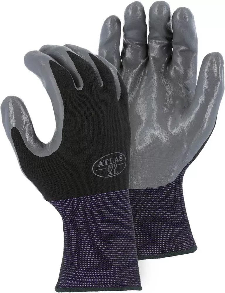 Men's Atlas Nitrile Gloves - M