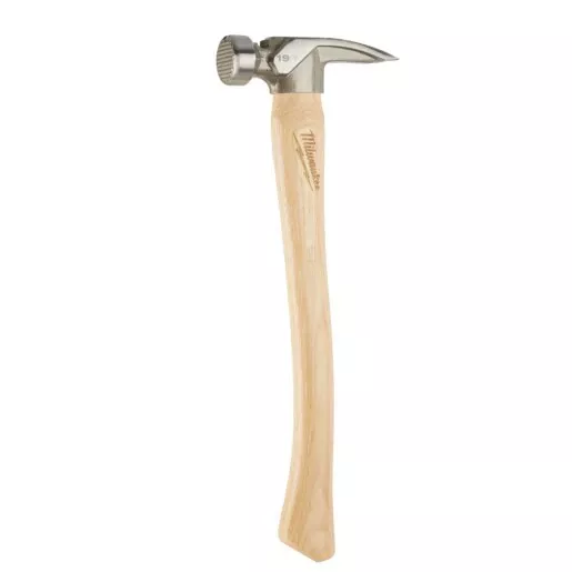 Milwaukee 19 oz Milled Face Hickory Hammer