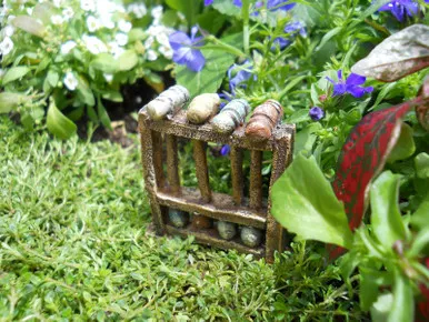 Mini Vintage Croquet Set