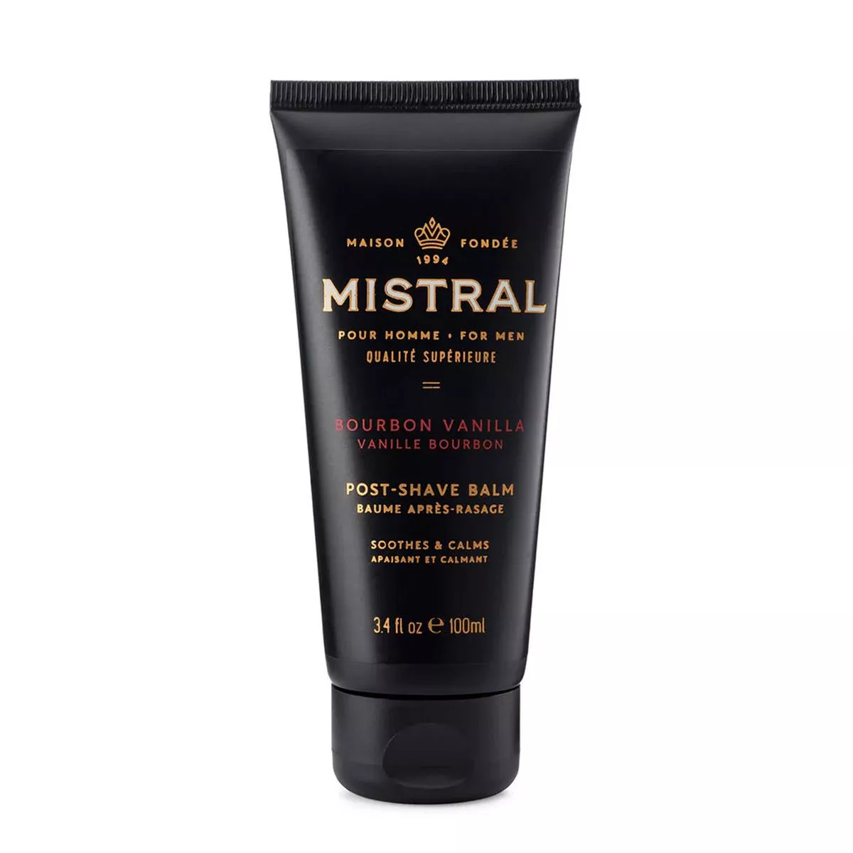 Mistral Post Shave Balm Bourbon Vanilla 100ml