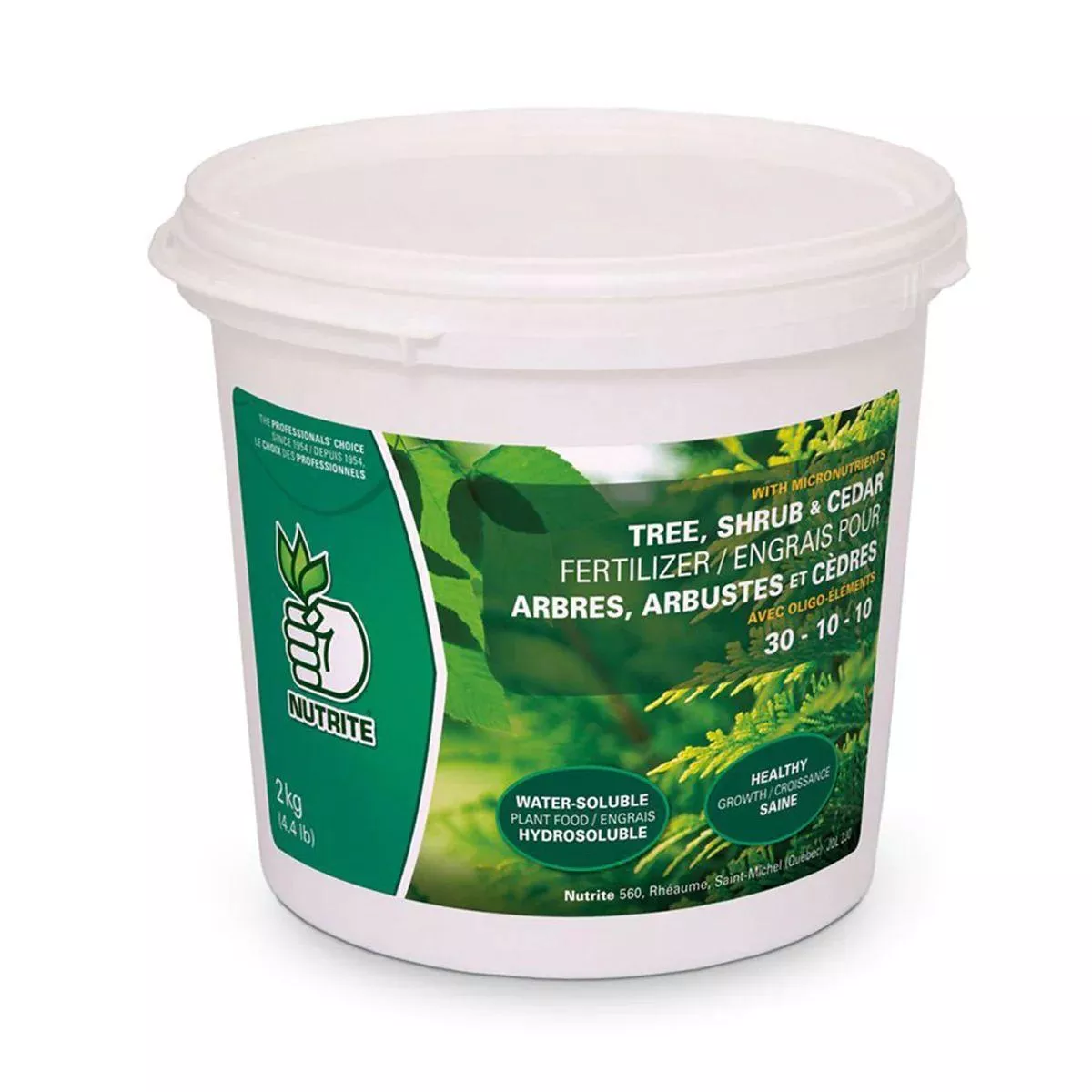 Nutrite Tree, Shrub & Evergreen 30-10-10 2Kg
