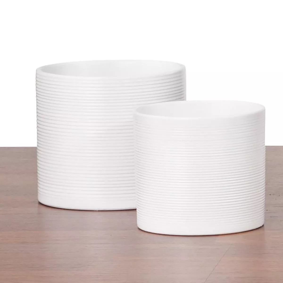 Panna Round Pot White