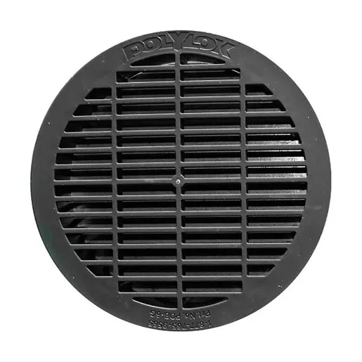 Polylok 10 Pipe Grate Black