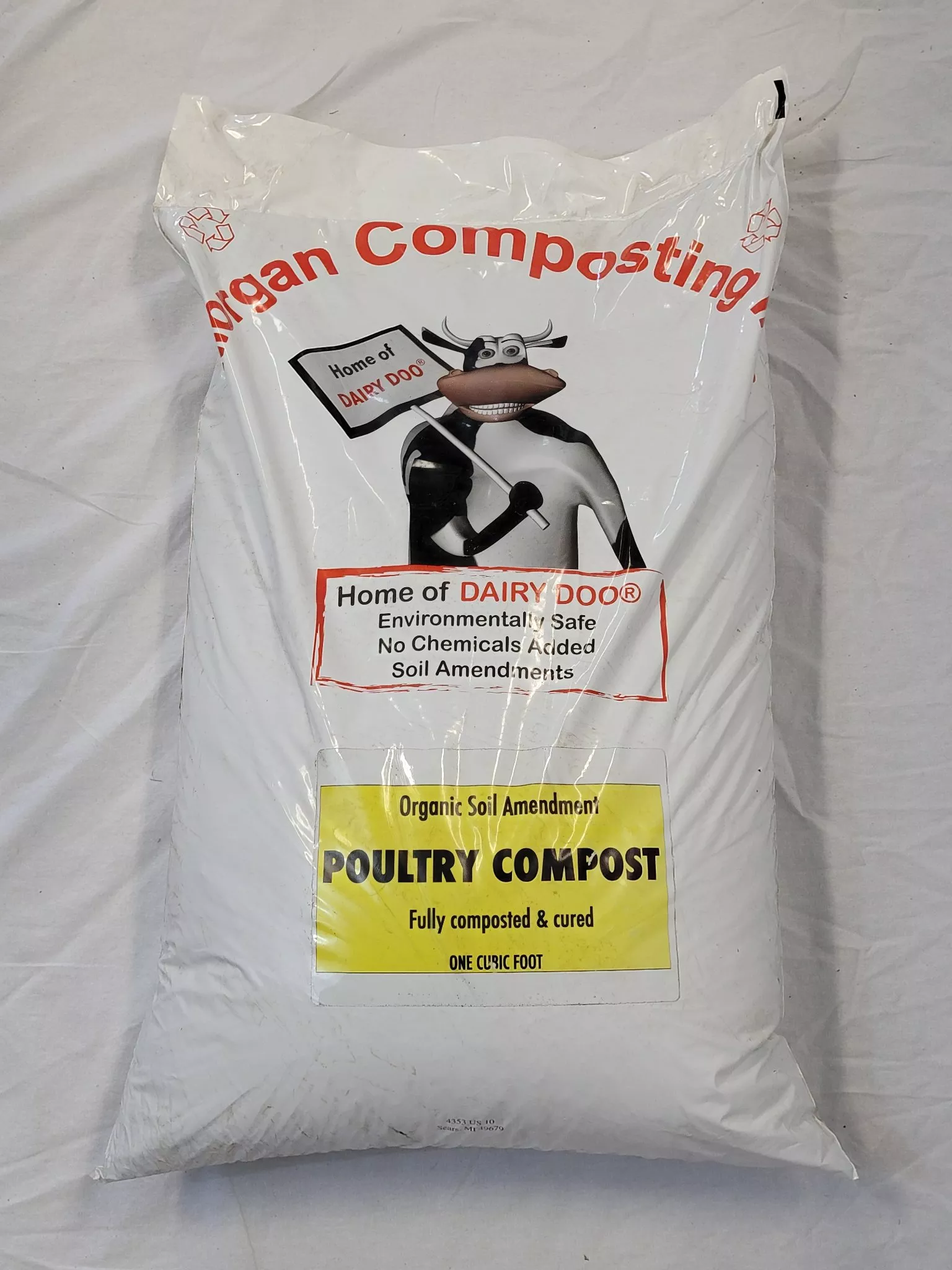 Poultry Doo 1 cf Bag