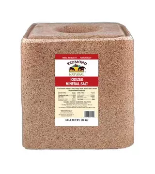 Redmond - Iodized NTM Salt Block - 44 lb