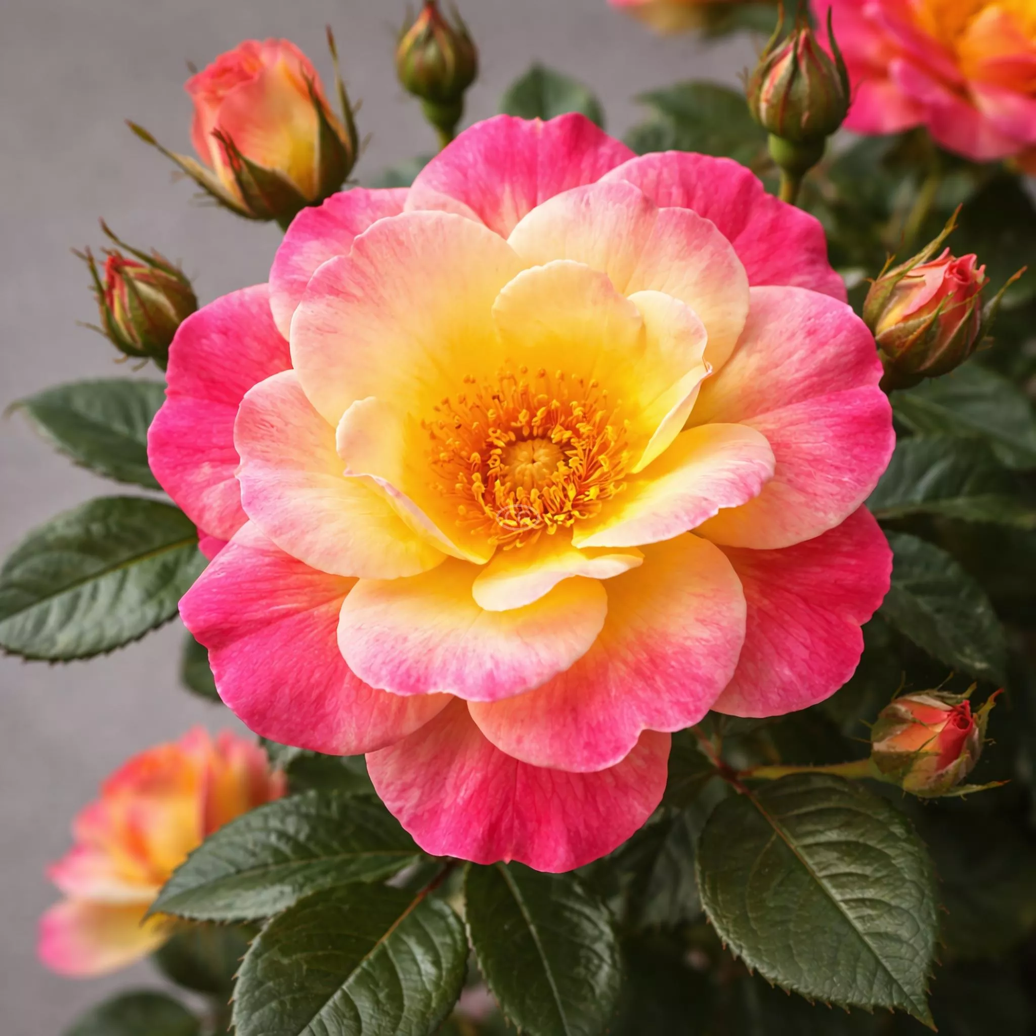 Rosa 'Campfire' | Rose 'Campfire' | {3-Gallon pot} - Classy Groundcovers