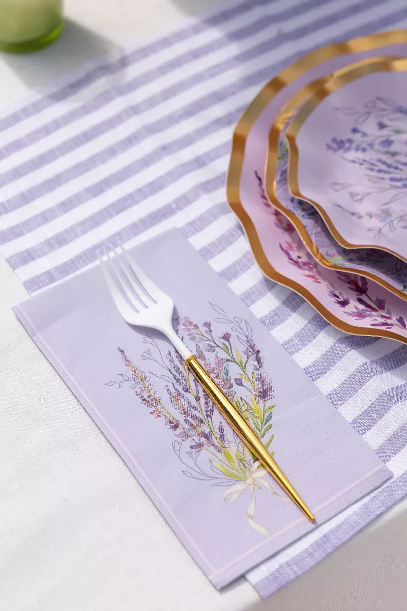 Sophistiplate Lavender Fields Guest Towels