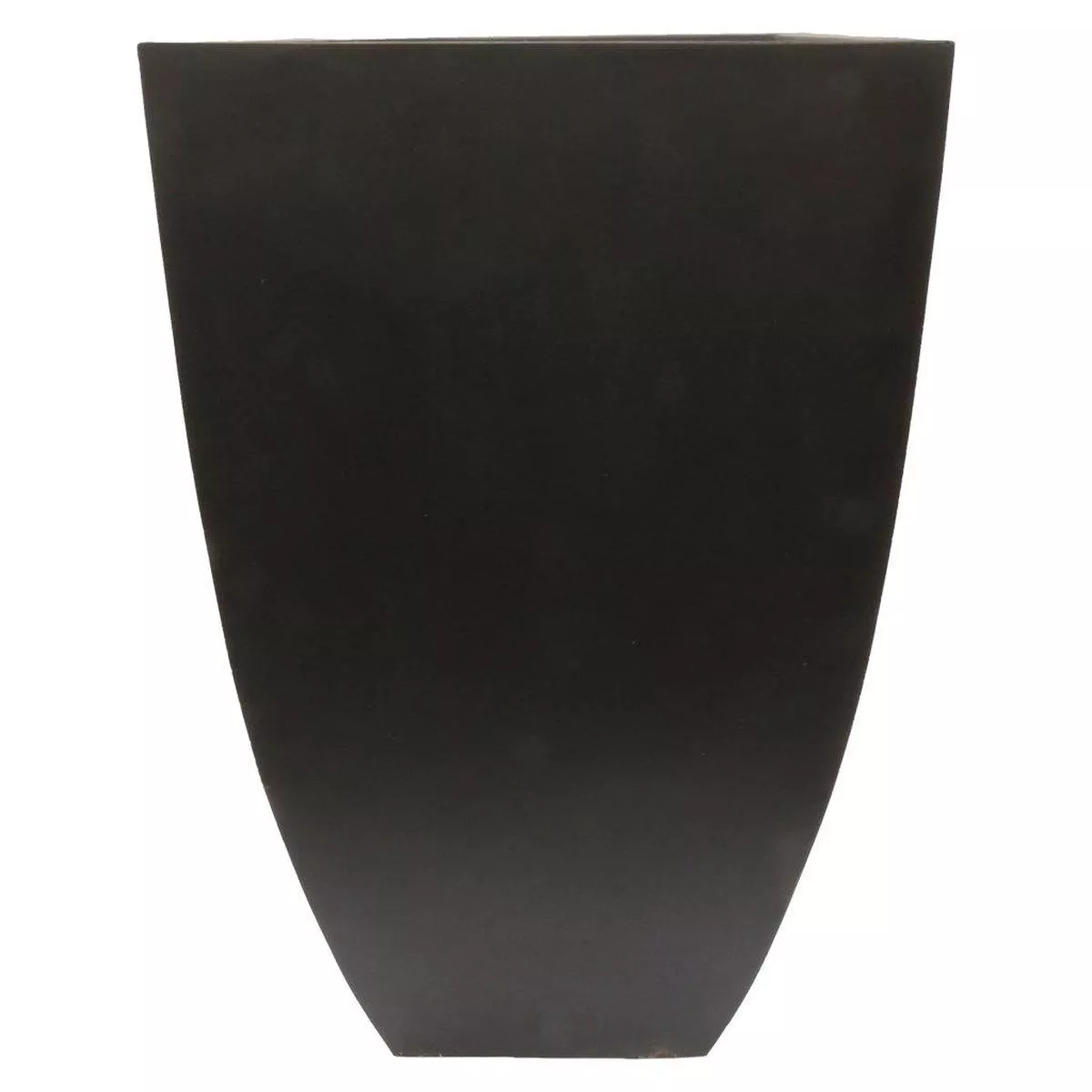 Square Tapered Planter Large Black