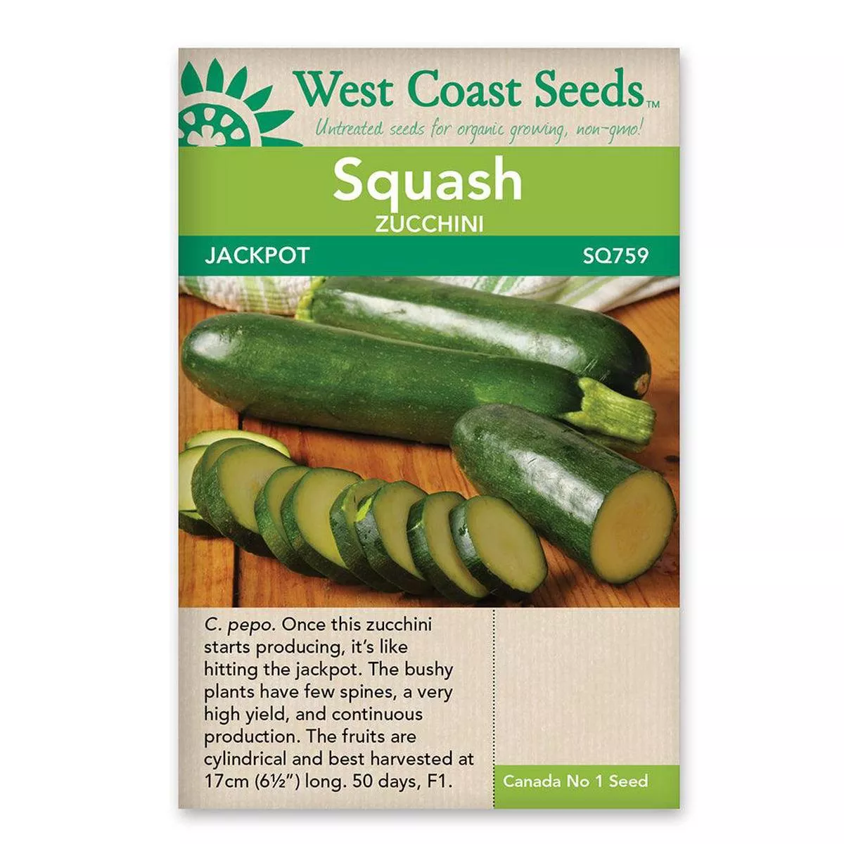 Squash Jackpot Seeds